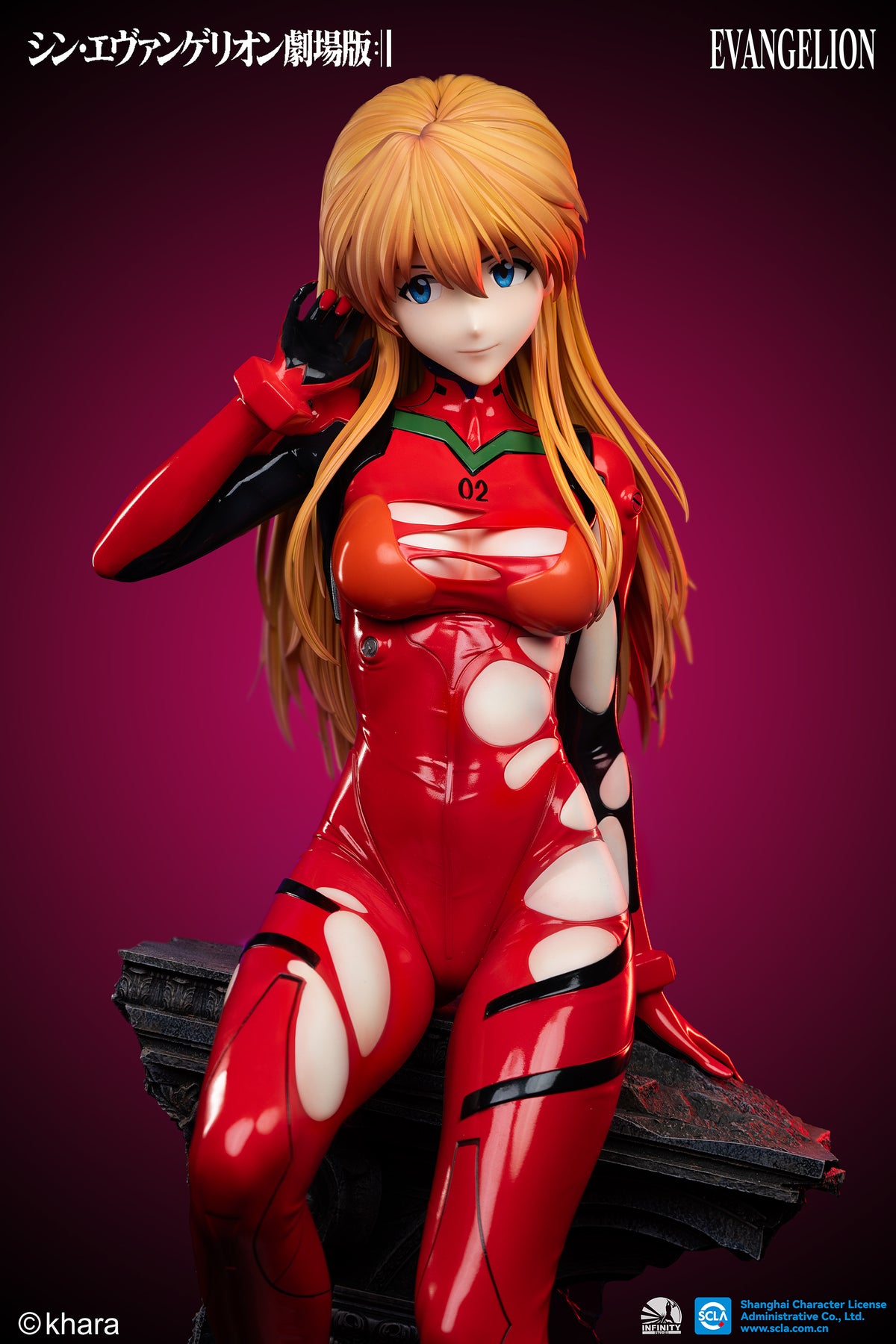 Early Bird Pre-Order Infinity Studio "EVANGELION:3.0+1.0 THRICE UPON A TIME" – Asuka Langley 1/ 2 Scale Statue