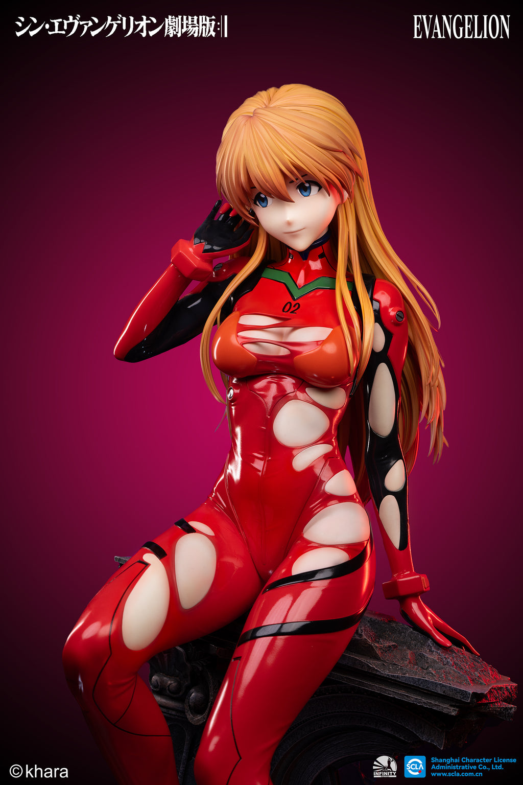 Early Bird Pre-Order Infinity Studio "EVANGELION:3.0+1.0 THRICE UPON A TIME" – Asuka Langley 1/ 2 Scale Statue