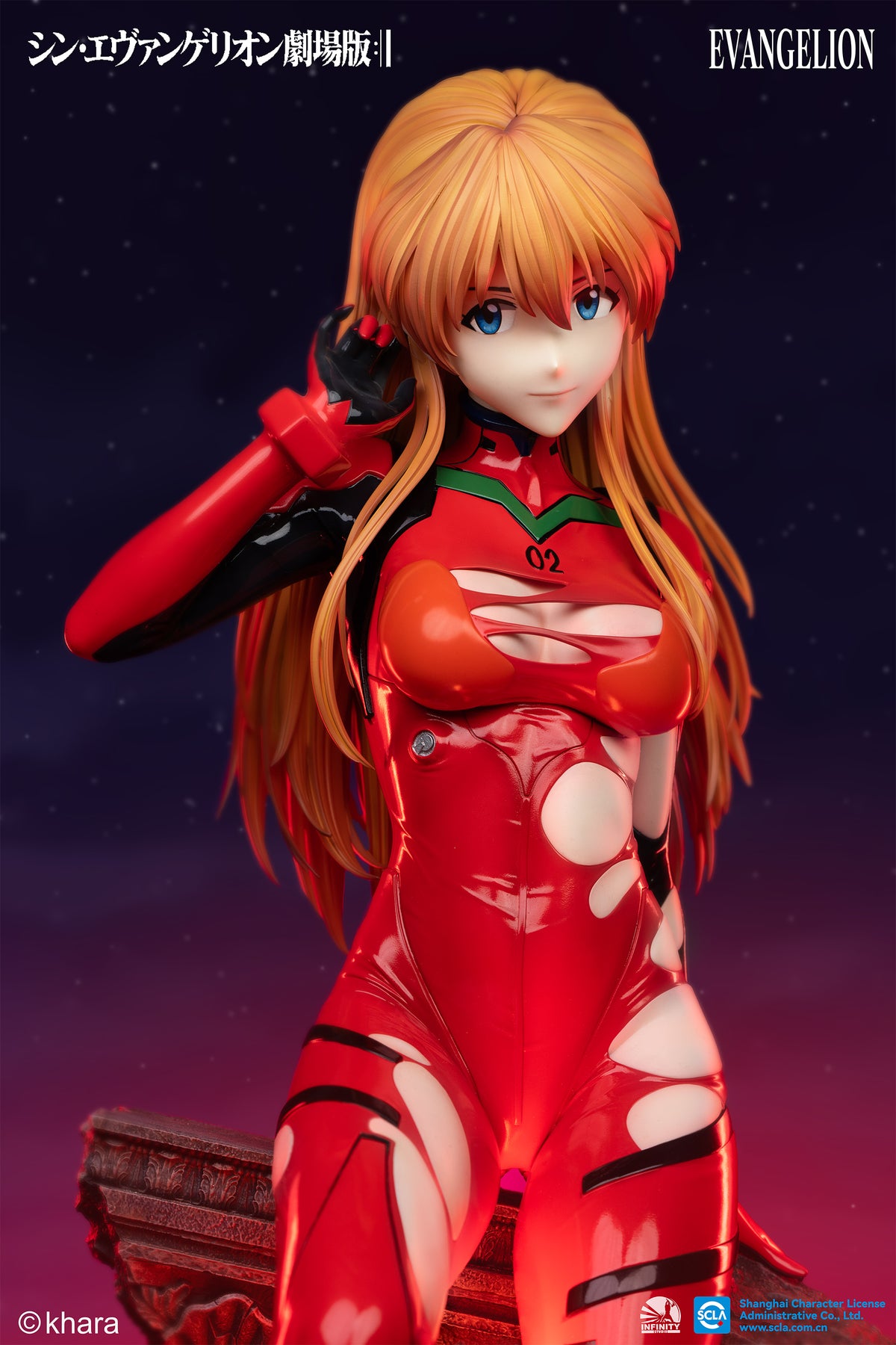 Early Bird Pre-Order Infinity Studio "EVANGELION:3.0+1.0 THRICE UPON A TIME" – Asuka Langley 1/ 2 Scale Statue