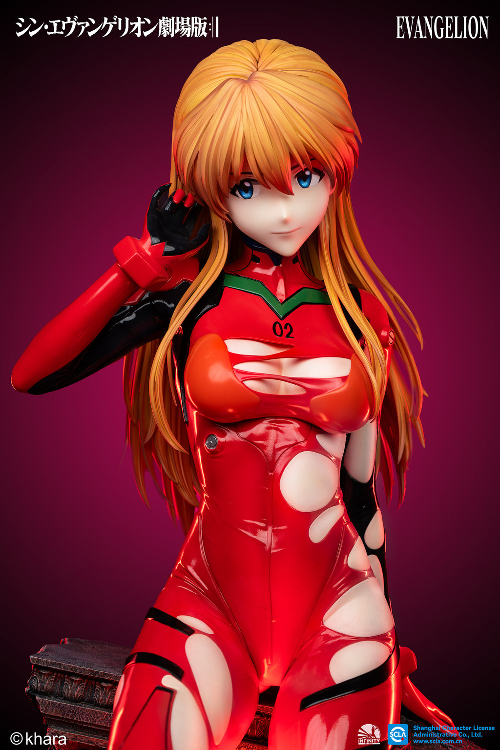 Early Bird Pre-Order Infinity Studio "EVANGELION:3.0+1.0 THRICE UPON A TIME" – Asuka Langley 1/ 2 Scale Statue