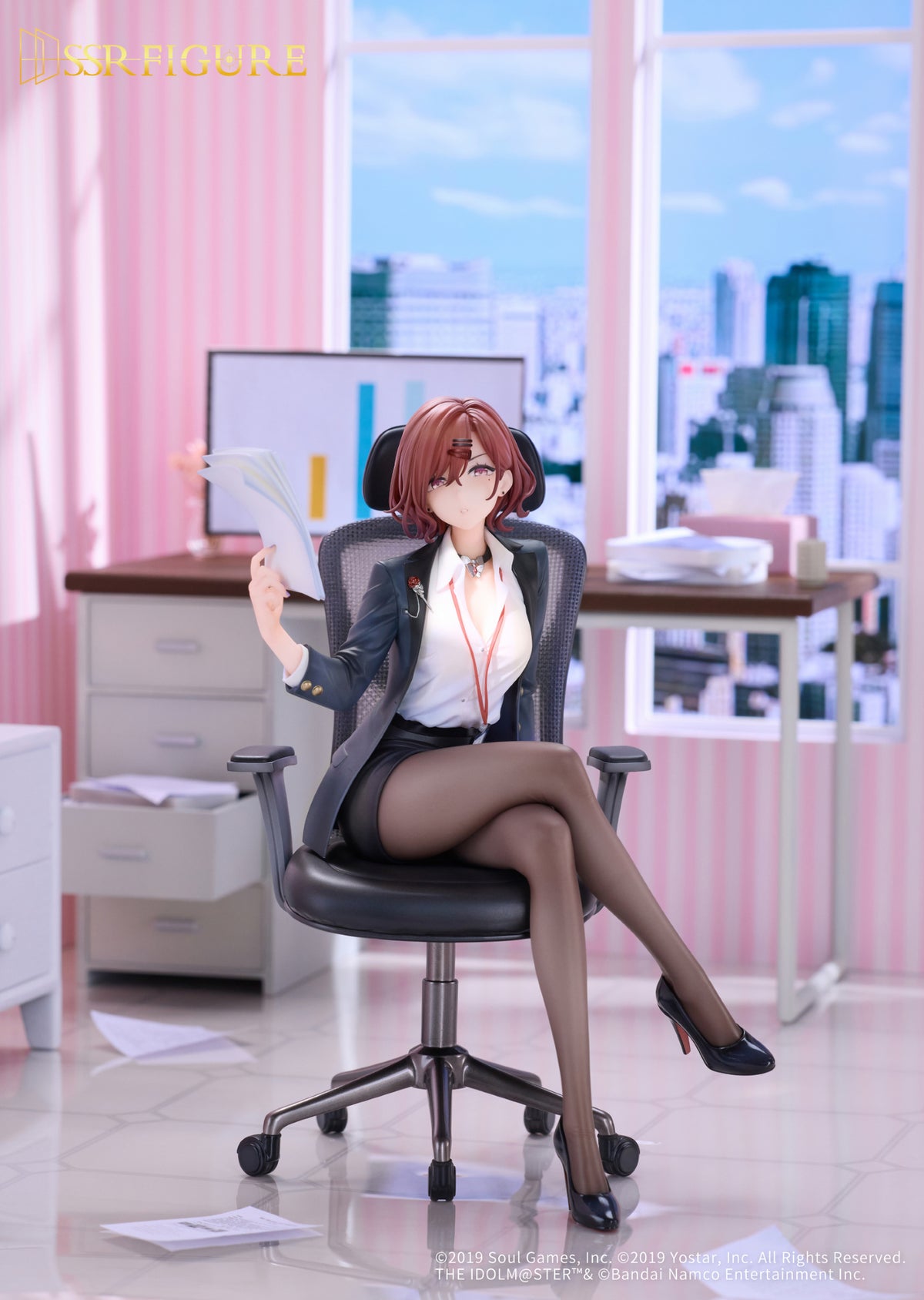 Pre-Order SSR FIGURE THE IDOLM@STER SHINY COLORS × Mahjong Soul Higuchi Madoka Leisurely Grace Ver. 1/ 7 Complete Figure