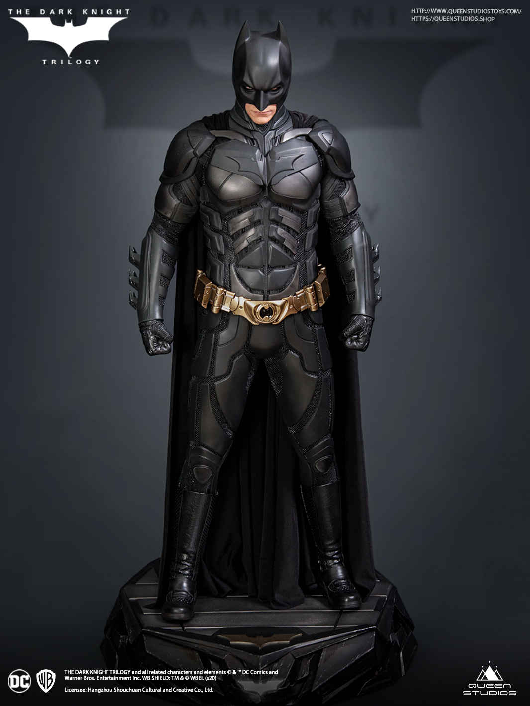 Queen Studios Deluxe Version The Dark Knight 1:3 Scale Batman