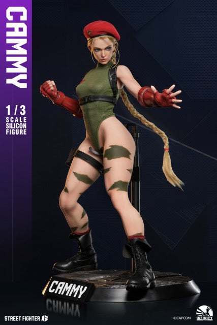 EARLY BIRD Pre-Order Infinity Studio Street Fighter 6 1/ 3 Cammy Silicon Action Figure