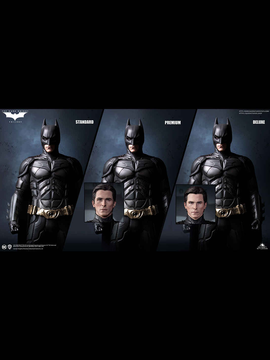 Queen Studios Deluxe Version The Dark Knight 1:3 Scale Batman