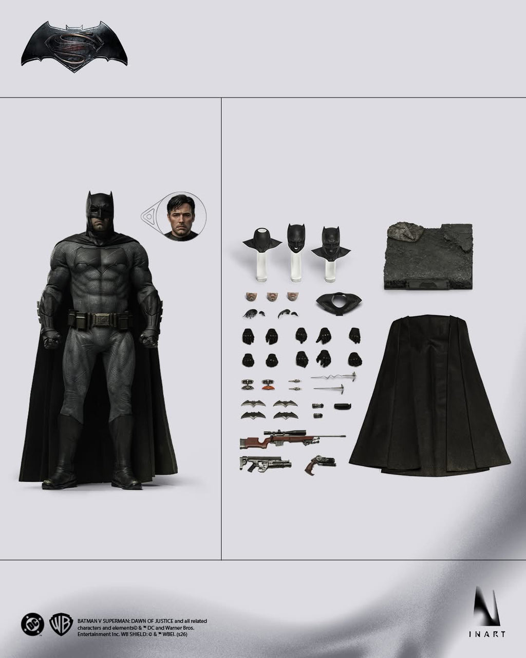 INART BVS : Dawn of Justice-Batman 1/6 collective figure
