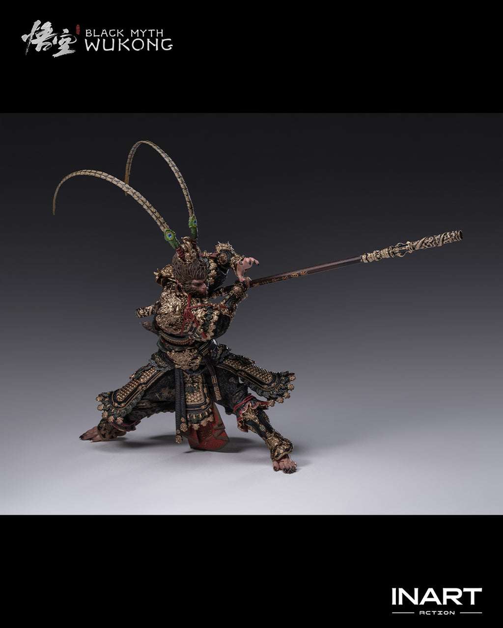 INART Action - Black Myth: Wukong 1/12 Action Figure -  Great Sage Armor Set
