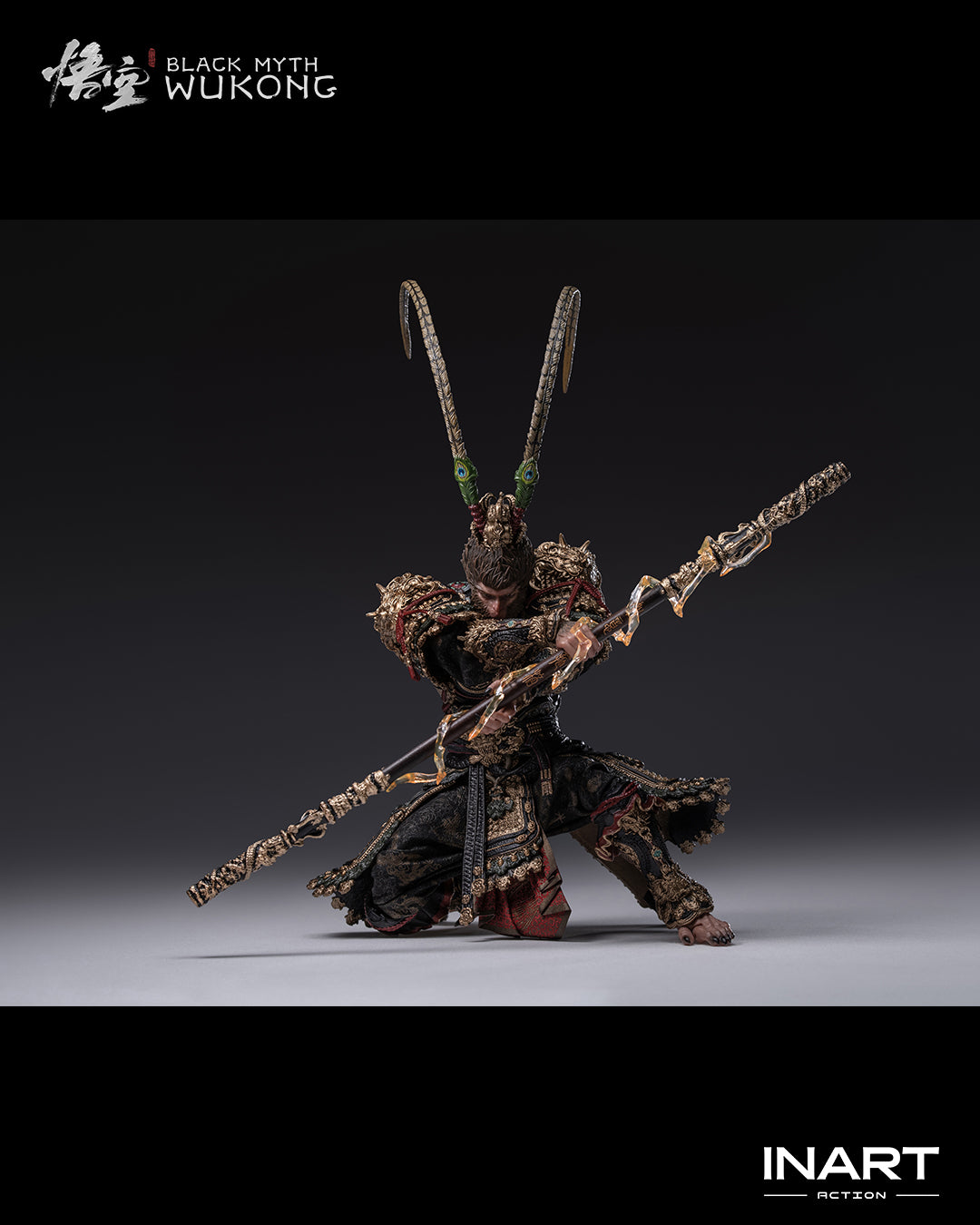 INART Action - Black Myth: Wukong 1/12 Action Figure -  Great Sage Armor Set
