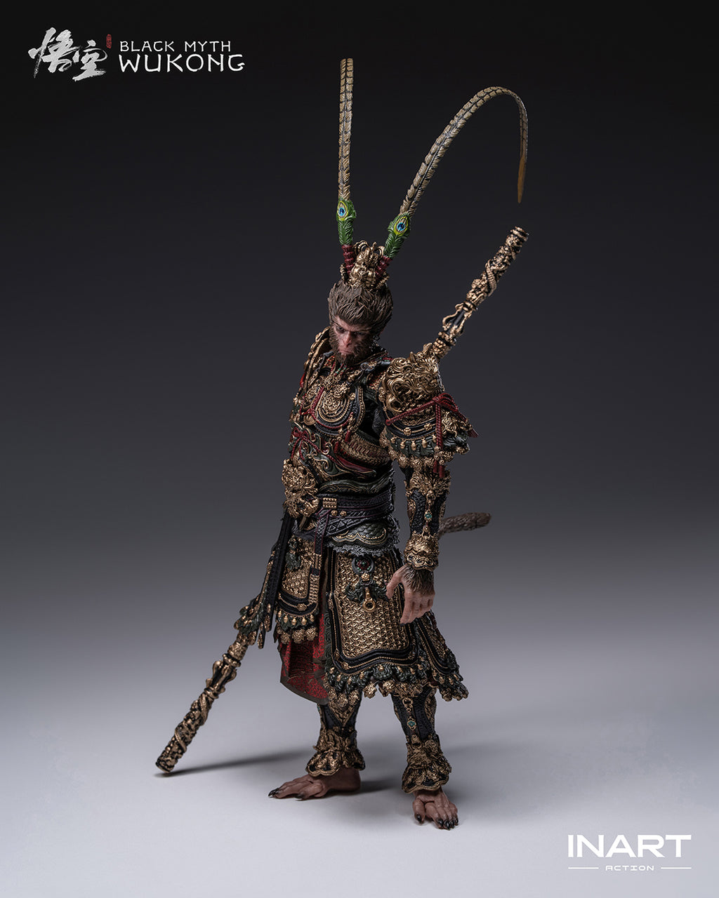 INART Action - Black Myth: Wukong 1/12 Action Figure -  Great Sage Armor Set