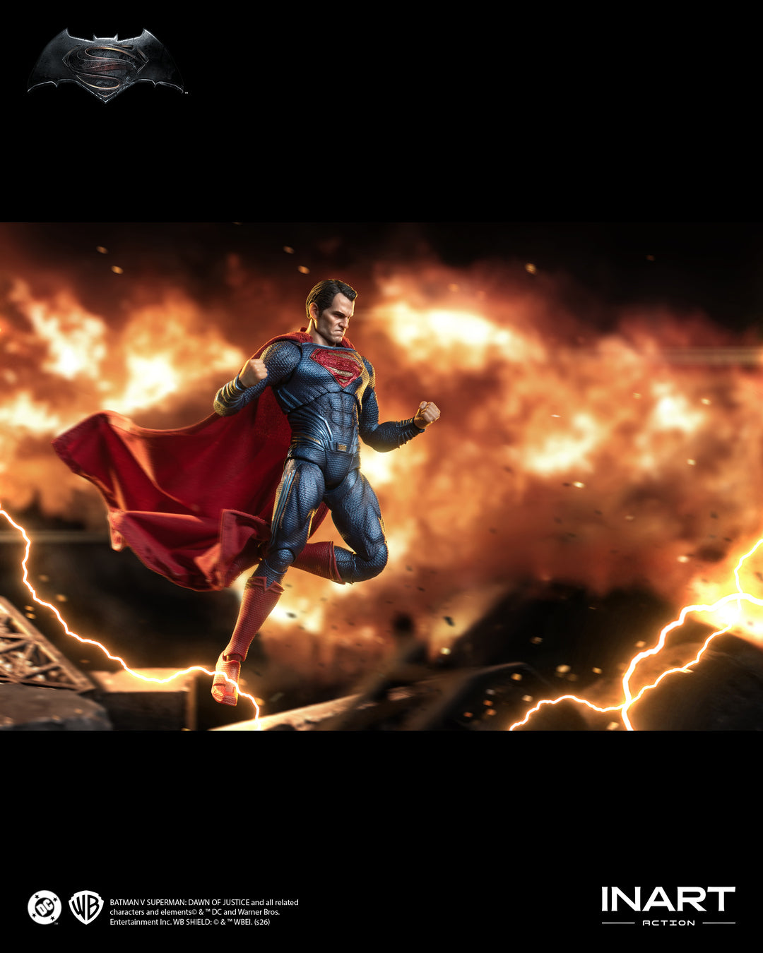 INART Action - Batman v Superman: Dawn of Justice - Superman Action Figure