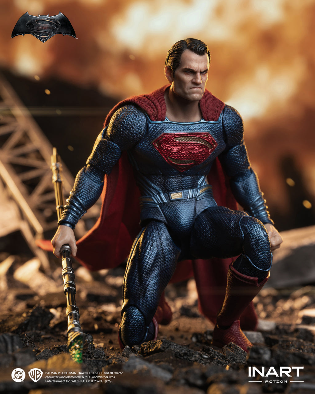 INART Action - Batman v Superman: Dawn of Justice - Superman Action Figure