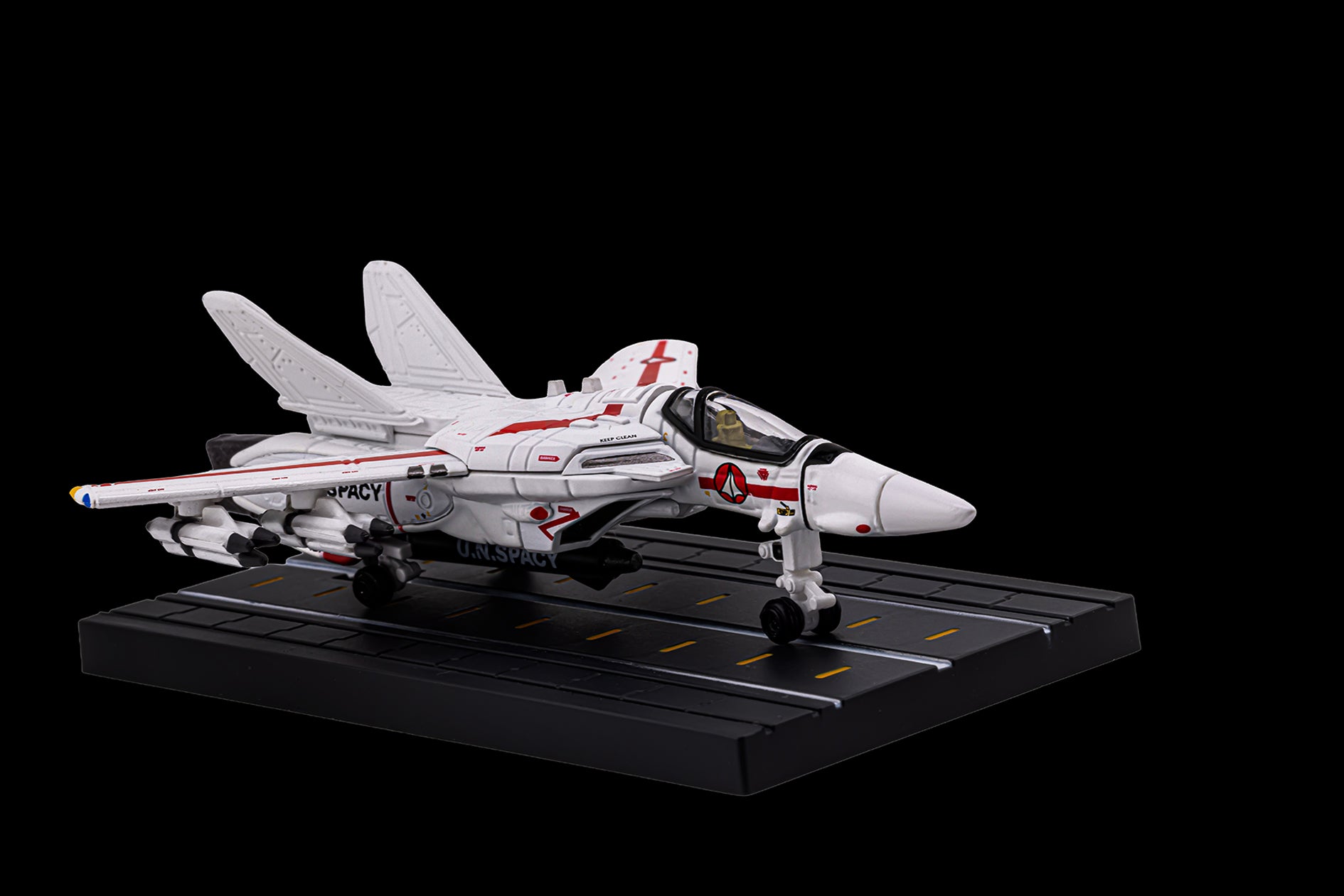 Kidslogic MINI METAL 001 Robotech Veritech VF1J Fighter (Fighter Mode)