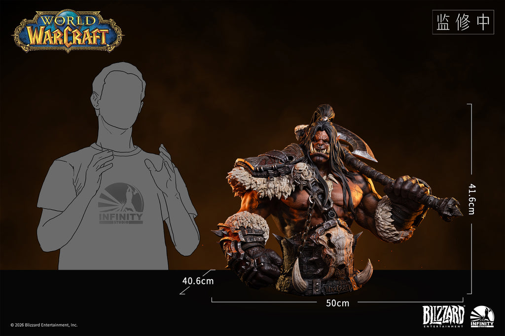 Early Bird Infinity Studio X Blizzard Entertainment <World of Warcraft> Grommash Hellscream 1/ 3 Bust