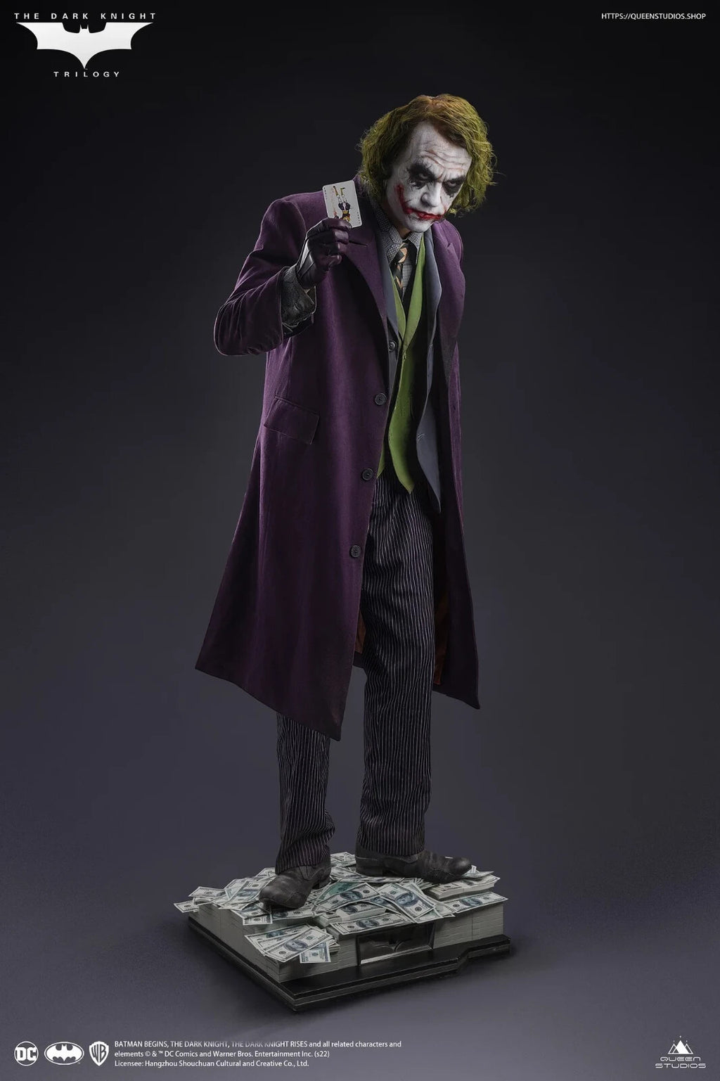 Queen Studios The Dark Knight The Joker 1/1 Statue